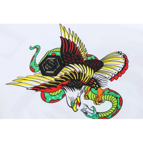 Cheap Philipp Plein PP T-Shirts Short Sleeved For Men #1410119 Replica Wholesale [$27.00 USD] [ITEM#1410119] on Replica Philipp Plein PP T-Shirts