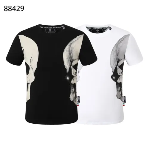 Cheap Philipp Plein PP T-Shirts Short Sleeved For Men #1410124 Replica Wholesale [$27.00 USD] [ITEM#1410124] on Replica Philipp Plein PP T-Shirts