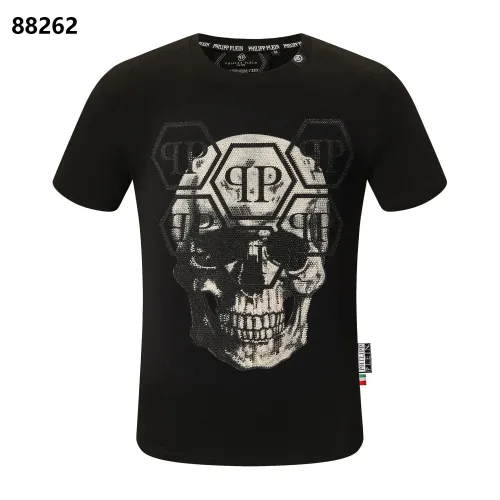 Cheap Philipp Plein PP T-Shirts Short Sleeved For Men #1410128 Replica Wholesale [$27.00 USD] [ITEM#1410128] on Replica Philipp Plein PP T-Shirts