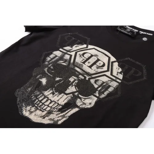 Cheap Philipp Plein PP T-Shirts Short Sleeved For Men #1410128 Replica Wholesale [$27.00 USD] [ITEM#1410128] on Replica Philipp Plein PP T-Shirts