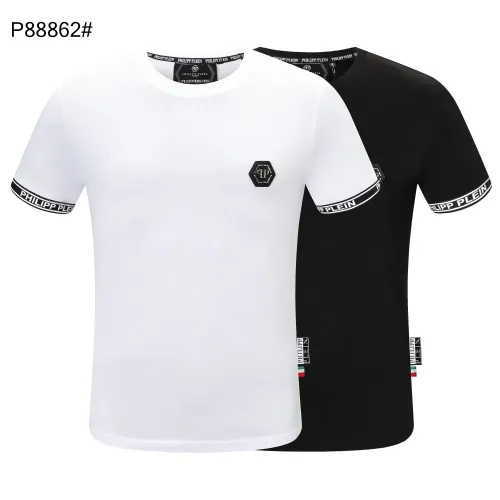 Cheap Philipp Plein PP T-Shirts Short Sleeved For Men #1410130 Replica Wholesale [$27.00 USD] [ITEM#1410130] on Replica Philipp Plein PP T-Shirts