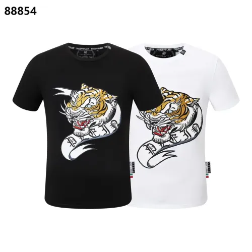 Cheap Philipp Plein PP T-Shirts Short Sleeved For Men #1410133 Replica Wholesale [$27.00 USD] [ITEM#1410133] on Replica Philipp Plein PP T-Shirts