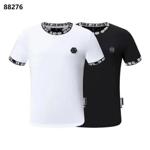 Cheap Philipp Plein PP T-Shirts Short Sleeved For Men #1410135 Replica Wholesale [$27.00 USD] [ITEM#1410135] on Replica Philipp Plein PP T-Shirts