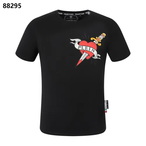 Cheap Philipp Plein PP T-Shirts Short Sleeved For Men #1410138 Replica Wholesale [$27.00 USD] [ITEM#1410138] on Replica Philipp Plein PP T-Shirts