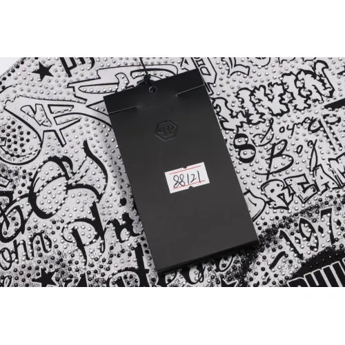 Cheap Philipp Plein PP T-Shirts Short Sleeved For Men #1410147 Replica Wholesale [$27.00 USD] [ITEM#1410147] on Replica Philipp Plein PP T-Shirts