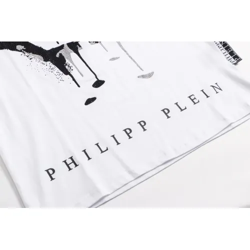 Cheap Philipp Plein PP T-Shirts Short Sleeved For Men #1410153 Replica Wholesale [$27.00 USD] [ITEM#1410153] on Replica Philipp Plein PP T-Shirts