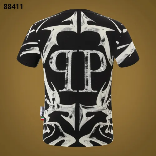 Cheap Philipp Plein PP T-Shirts Short Sleeved For Men #1410158 Replica Wholesale [$27.00 USD] [ITEM#1410158] on Replica Philipp Plein PP T-Shirts