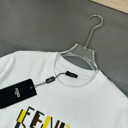Cheap Fendi T-Shirts Short Sleeved For Unisex #1410173 Replica Wholesale [$32.00 USD] [ITEM#1410173] on Replica Fendi T-Shirts