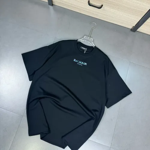 Cheap Balmain T-Shirts Short Sleeved For Unisex #1410218 Replica Wholesale [$32.00 USD] [ITEM#1410218] on Replica Balmain T-Shirts