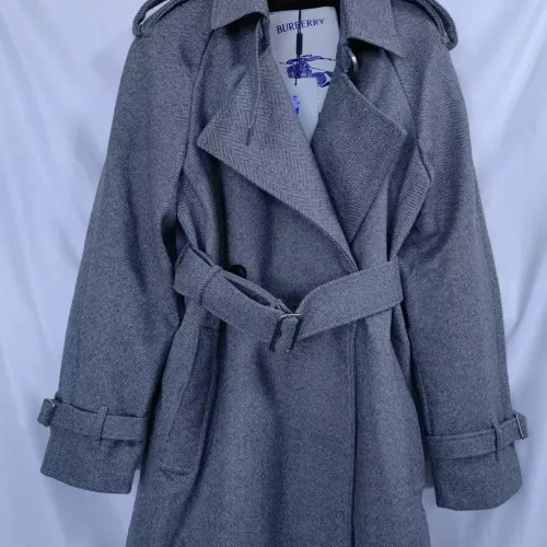 Burberry Trench Coat Long Sleeved For Women #1410234