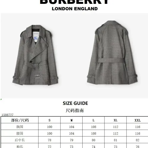 Cheap Burberry Trench Coat Long Sleeved For Women #1410234 Replica Wholesale [$192.00 USD] [ITEM#1410234] on Replica Burberry Trench Coat