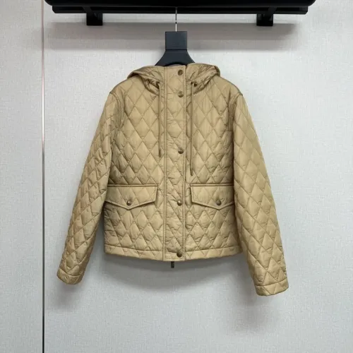 Cheap Burberry Down Feather Coat Long Sleeved For Women #1410238 Replica Wholesale [$145.00 USD] [ITEM#1410238] on Replica Burberry Down Feather Coat