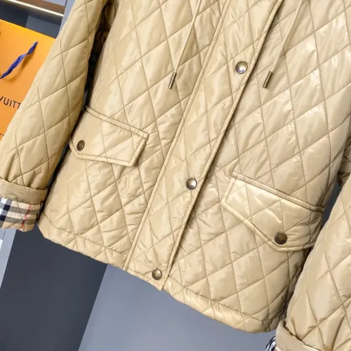 Cheap Burberry Down Feather Coat Long Sleeved For Women #1410238 Replica Wholesale [$145.00 USD] [ITEM#1410238] on Replica Burberry Down Feather Coat