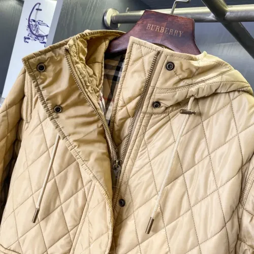 Cheap Burberry Down Feather Coat Long Sleeved For Women #1410238 Replica Wholesale [$145.00 USD] [ITEM#1410238] on Replica Burberry Down Feather Coat