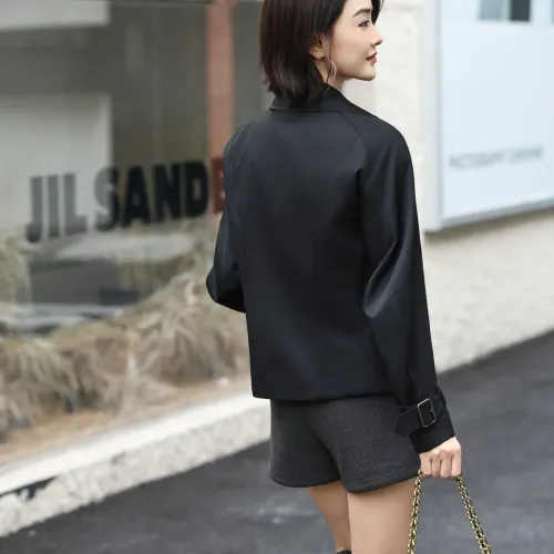 Cheap Burberry Trench Coat Long Sleeved For Women #1410242 Replica Wholesale [$132.00 USD] [ITEM#1410242] on Replica Burberry Trench Coat