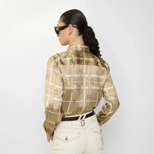 Cheap Burberry Shirts Long Sleeved For Women #1410292 Replica Wholesale [$76.00 USD] [ITEM#1410292] on Replica Burberry Shirts