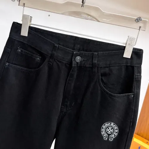 Cheap Chrome Hearts Jeans For Men #1410320 Replica Wholesale [$48.00 USD] [ITEM#1410320] on Replica Chrome Hearts Jeans
