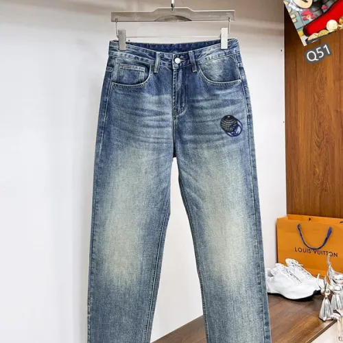 Cheap Louis Vuitton LV Jeans For Men #1410322 Replica Wholesale [$48.00 USD] [ITEM#1410322] on Replica Louis Vuitton LV Jeans