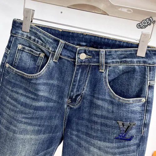 Cheap Louis Vuitton LV Jeans For Men #1410330 Replica Wholesale [$48.00 USD] [ITEM#1410330] on Replica Louis Vuitton LV Jeans