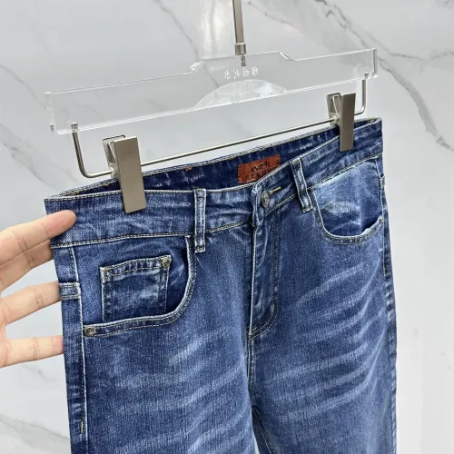 Cheap Hermes Jeans For Men #1410371 Replica Wholesale [$48.00 USD] [ITEM#1410371] on Replica Hermes Jeans