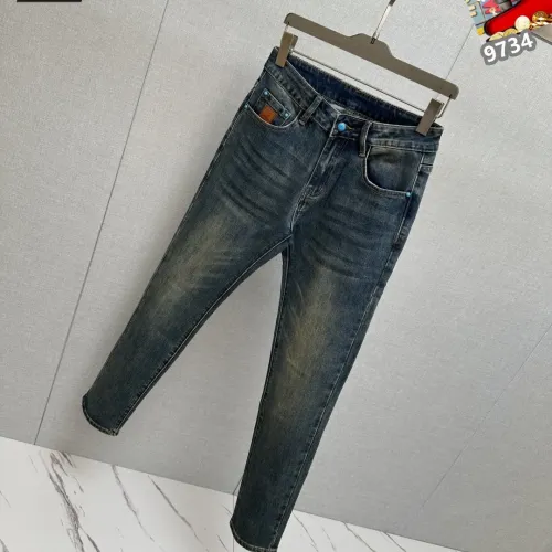 Cheap Louis Vuitton LV Jeans For Men #1410377 Replica Wholesale [$48.00 USD] [ITEM#1410377] on Replica Louis Vuitton LV Jeans