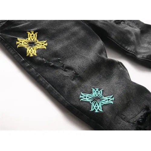 Cheap Amiri Jeans For Men #1410408 Replica Wholesale [$48.00 USD] [ITEM#1410408] on Replica Amiri Jeans