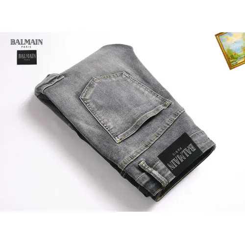 Cheap Balmain Jeans For Men #1410419 Replica Wholesale [$48.00 USD] [ITEM#1410419] on Replica Balmain Jeans