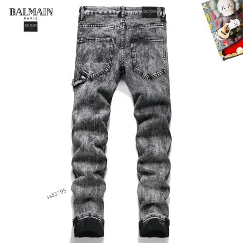 Cheap Balmain Jeans For Men #1410422 Replica Wholesale [$48.00 USD] [ITEM#1410422] on Replica Balmain Jeans