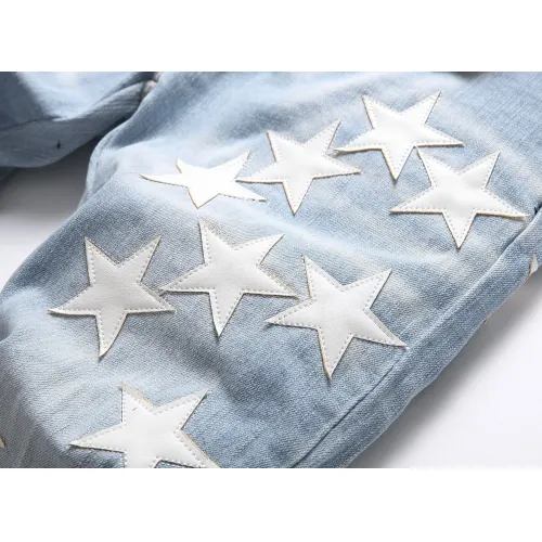 Cheap Amiri Jeans For Men #1410424 Replica Wholesale [$48.00 USD] [ITEM#1410424] on Replica Amiri Jeans