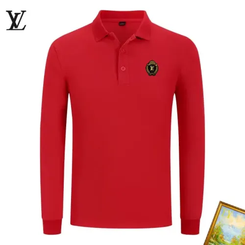 Louis Vuitton LV T-Shirts Long Sleeved For Men #1410450