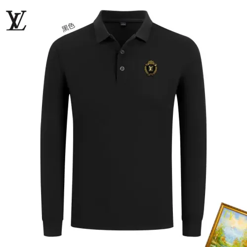 Louis Vuitton LV T-Shirts Long Sleeved For Men #1410453