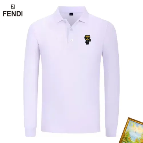 Fendi T-Shirts Long Sleeved For Men #1410497