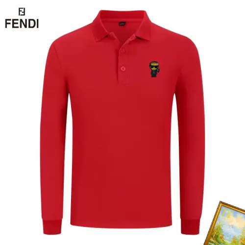 Fendi T-Shirts Long Sleeved For Men #1410499