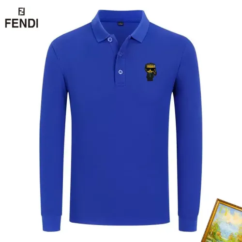 Fendi T-Shirts Long Sleeved For Men #1410500