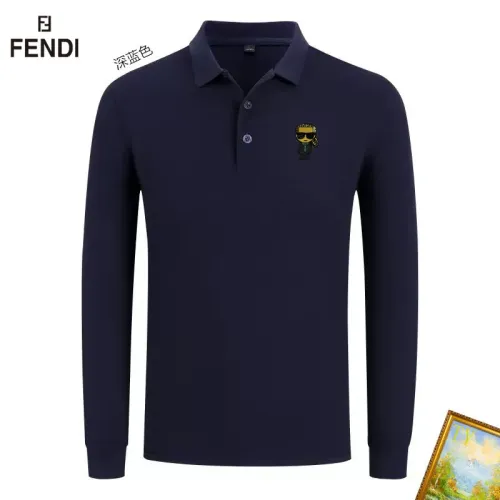Fendi T-Shirts Long Sleeved For Men #1410501