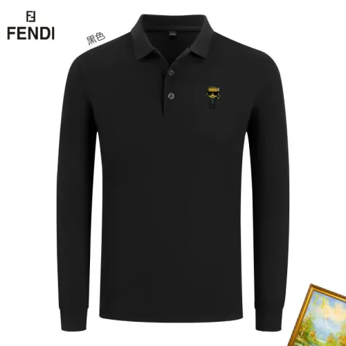 Fendi T-Shirts Long Sleeved For Men #1410502