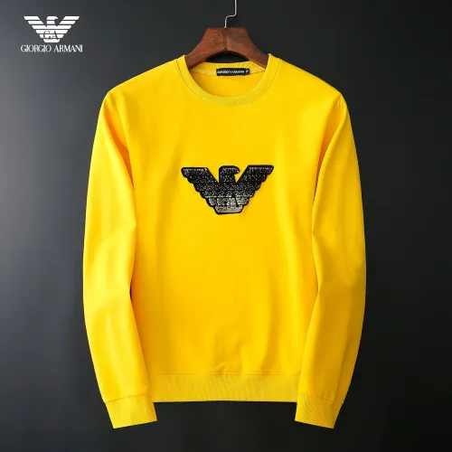Cheap Armani Hoodies Long Sleeved For Men #1410524 Replica Wholesale [$40.00 USD] [ITEM#1410524] on Replica Armani Hoodies