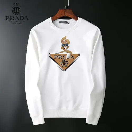 Prada Hoodies Long Sleeved For Men #1410550