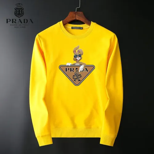 Prada Hoodies Long Sleeved For Men #1410551