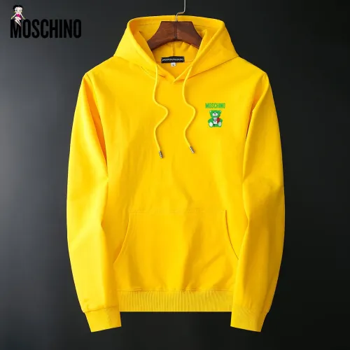 Cheap Moschino Hoodies Long Sleeved For Men #1410599 Replica Wholesale [$40.00 USD] [ITEM#1410599] on Replica Moschino Hoodies
