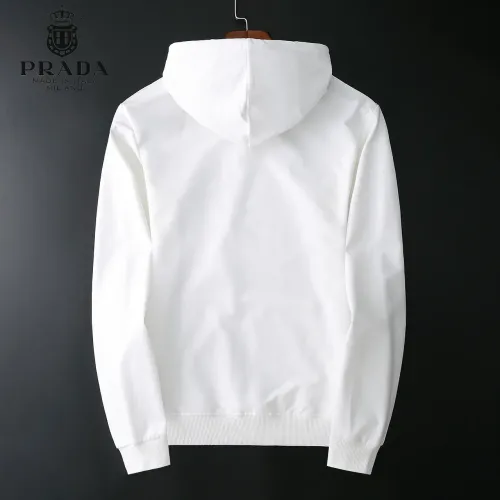 Cheap Prada Hoodies Long Sleeved For Men #1410610 Replica Wholesale [$40.00 USD] [ITEM#1410610] on Replica Prada Hoodies