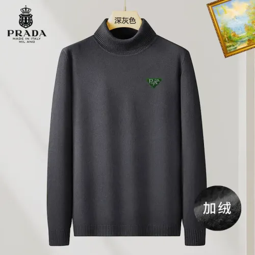 Prada Sweaters Long Sleeved For Men #1410674