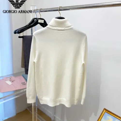 Cheap Armani Sweaters Long Sleeved For Men #1410752 Replica Wholesale [$42.00 USD] [ITEM#1410752] on Replica Armani Sweaters