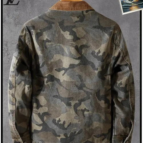 Cheap Louis Vuitton LV Jackets Long Sleeved For Men #1410762 Replica Wholesale [$72.00 USD] [ITEM#1410762] on Replica Louis Vuitton LV Jackets