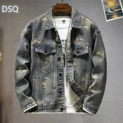 Cheap Dsquared Jackets Long Sleeved For Men #1410778 Replica Wholesale [$72.00 USD] [ITEM#1410778] on Replica Dsquared Jackets