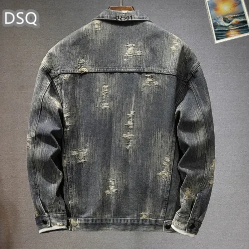 Cheap Dsquared Jackets Long Sleeved For Men #1410778 Replica Wholesale [$72.00 USD] [ITEM#1410778] on Replica Dsquared Jackets
