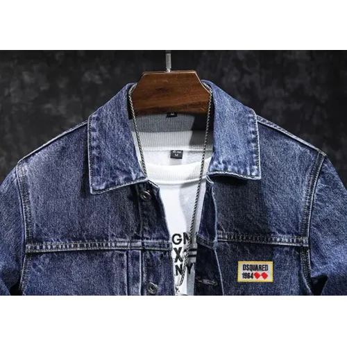 Cheap Dsquared Jackets Long Sleeved For Men #1410783 Replica Wholesale [$72.00 USD] [ITEM#1410783] on Replica Dsquared Jackets