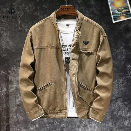 Prada Jackets Long Sleeved For Men #1410785