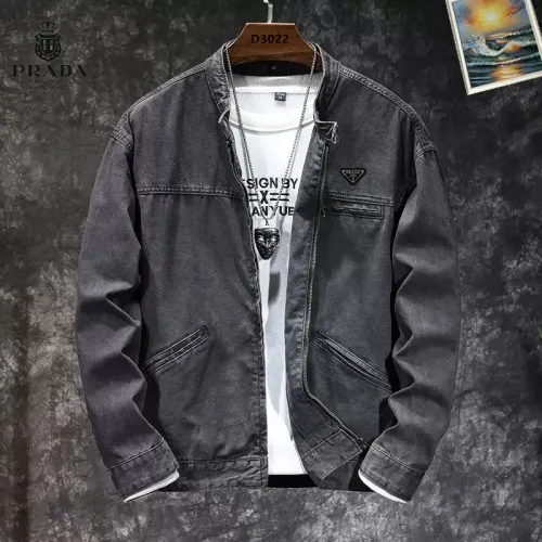 Prada Jackets Long Sleeved For Men #1410787