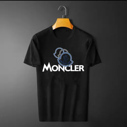 Cheap Moncler T-Shirts Short Sleeved For Men #1410934 Replica Wholesale [$45.00 USD] [ITEM#1410934] on Replica Moncler T-Shirts
